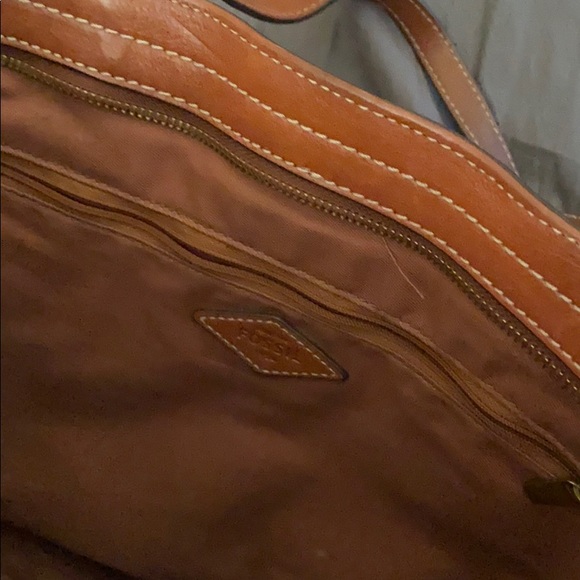 Brown leather Fossil purse - Picture 6 of 12